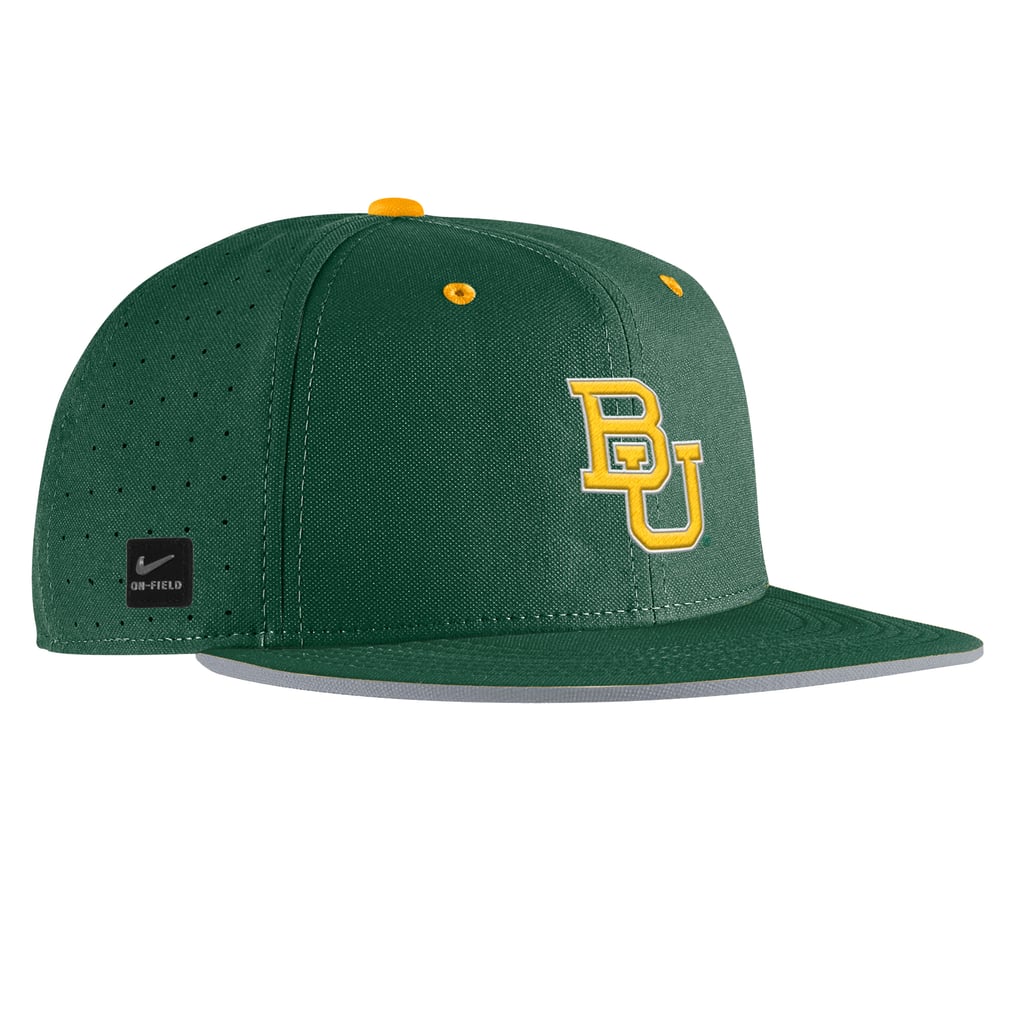 Baylor Bears Nike 2025 On-Field True Dri-FIT Fitted Hat - Green